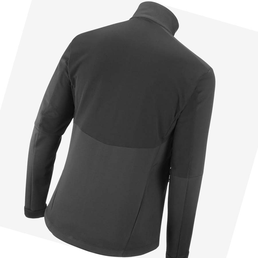 Chaquetas Salomon AGILE SOFTSHELL Hombre Negros | MX 3259GSO